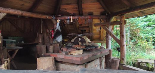 Wildnis-Küche Waldjugendheim Urft